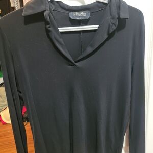MaxMara Black Blouse
